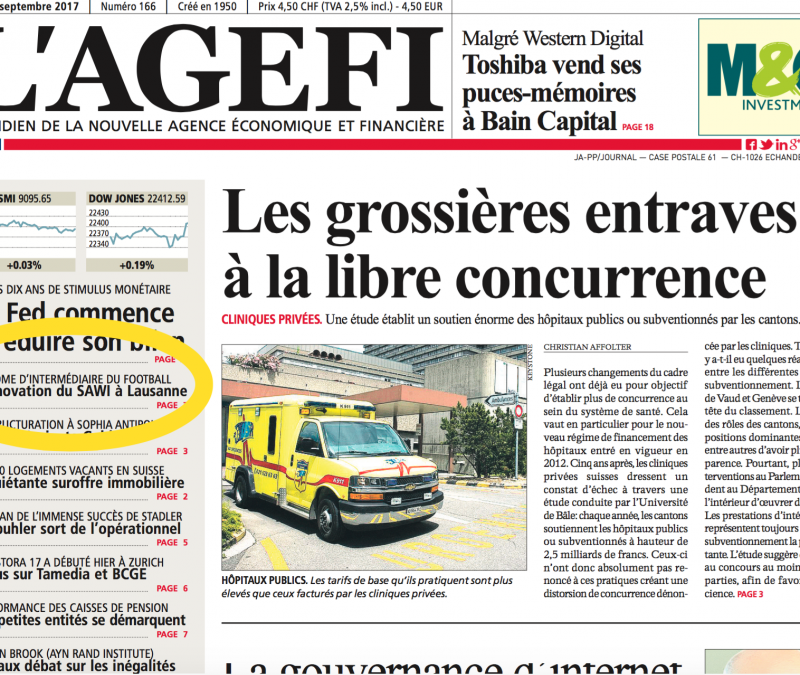 On parle du SAWI et de la formation d&rsquo;Intermédiaire du Football dans les médias