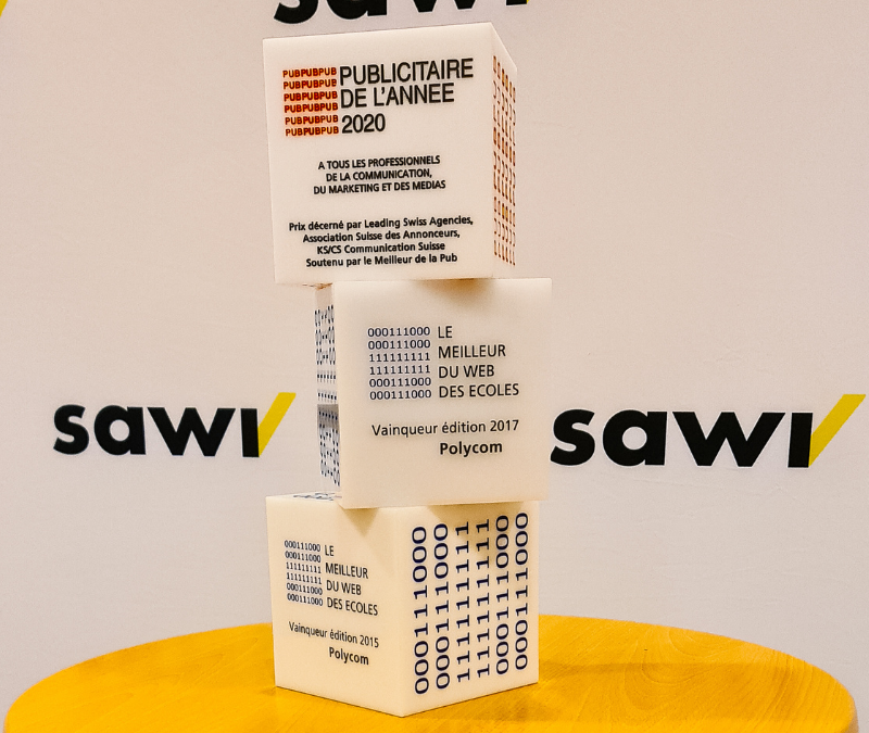 Le cube du publicitaire de l&rsquo;année au SAWI