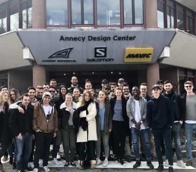 Sport management on the road : en visite chez Salomon