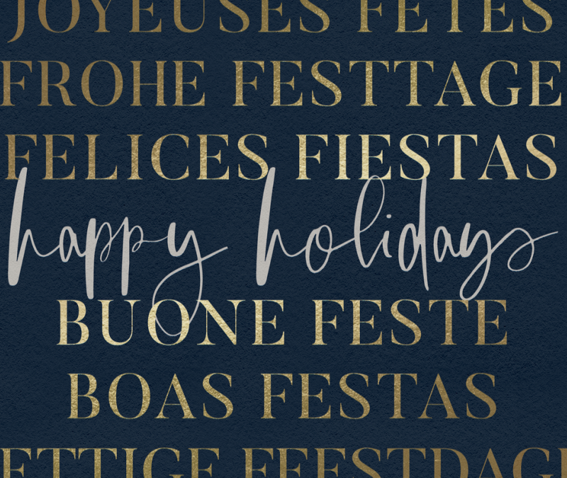 Joyeuses Fêtes !